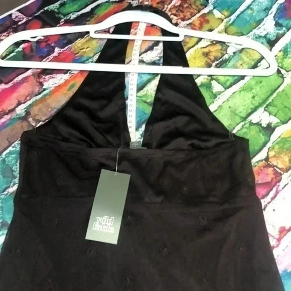 Wild fable size‎ small black dress halter style - Picture 9 of 9